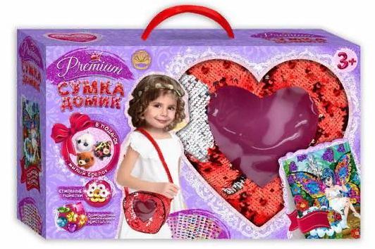 Набор для детского творчества "Сумка-домик Premium" Лапландия 05807б