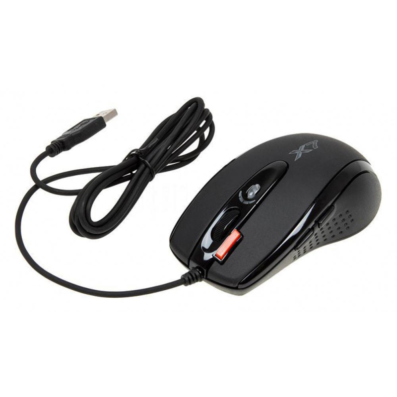 Мышь компьют. A4Tech X-718BK чер опт (3000dpi) USB (6but) 1557528 94398