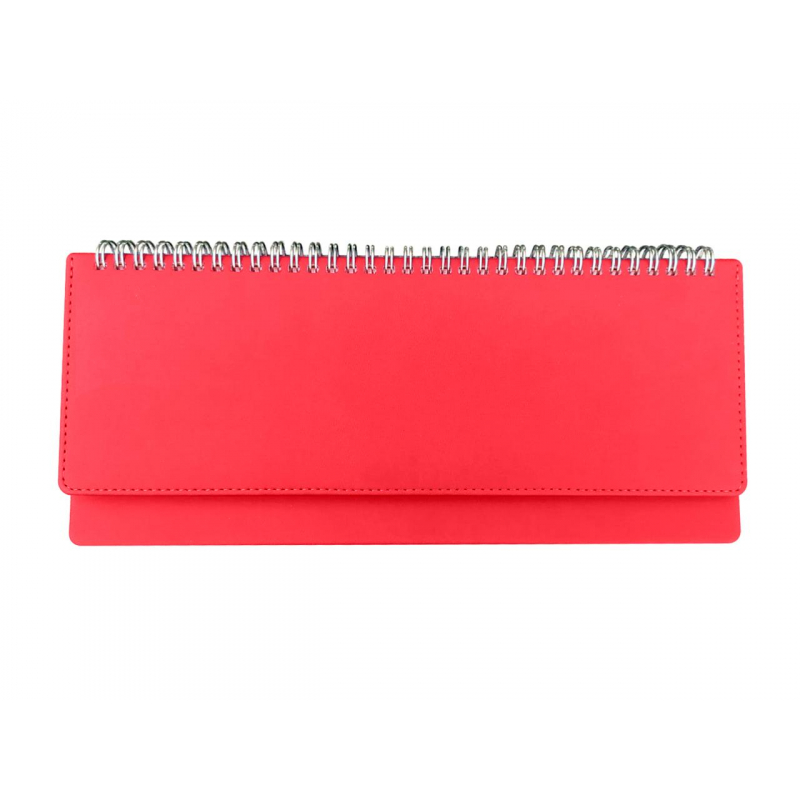 Планинг недат. 305 х 130 мм Velvet красный 128 стр. 3-364/10 Attache 1156880