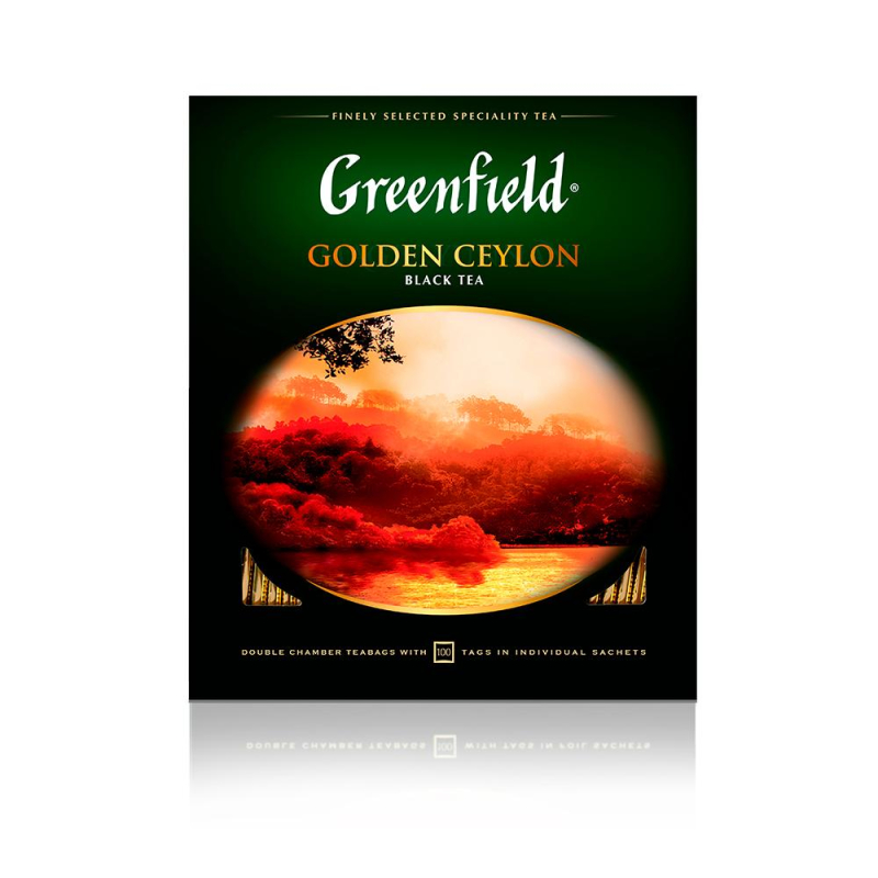 Чай Greenfield Golden Ceylon черный фольгир.100пак/уп 0581-09 172697