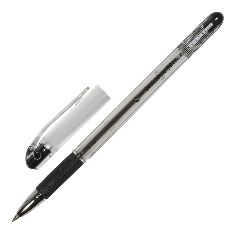 Ручка шариковая неавтомат. BasicWrite 0.5мм черная 20-0317/02 Bruno Visconti 1821178