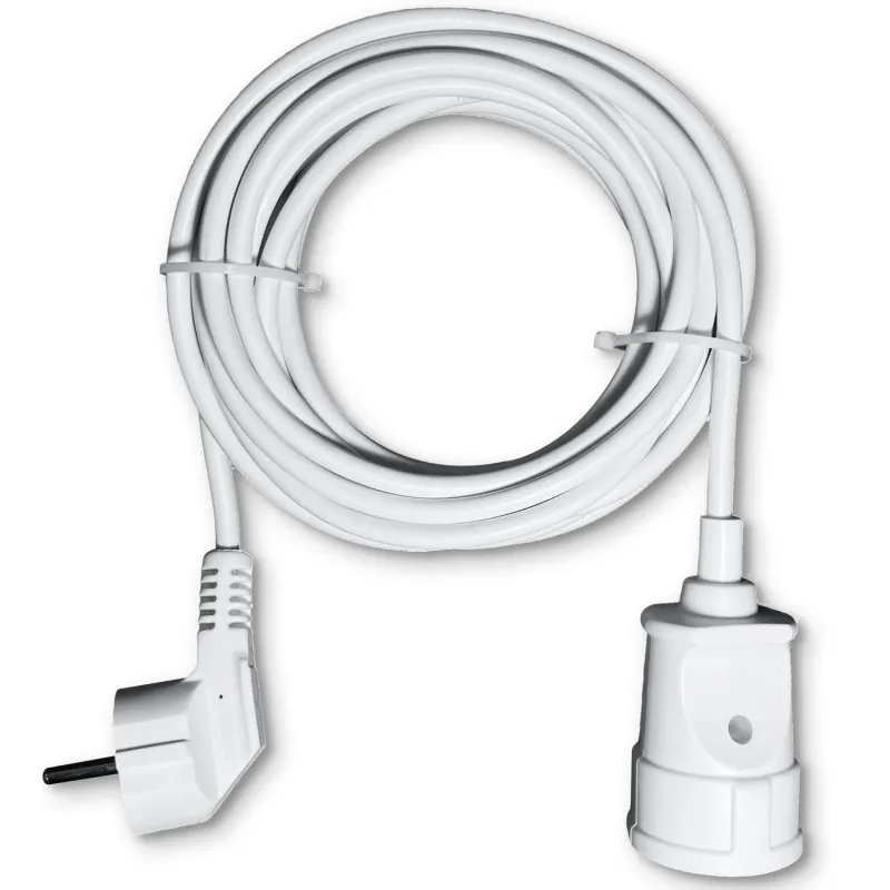 Удлинитель PROGIX PG113 1р/7м/1,5кВт/6А заземление, белый, ПВС 3х0.75 2203973