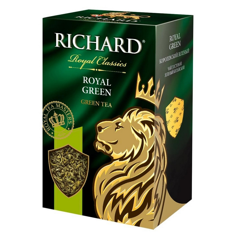 Чай Richard Royal Green зел.лист. 90г 14021 986052