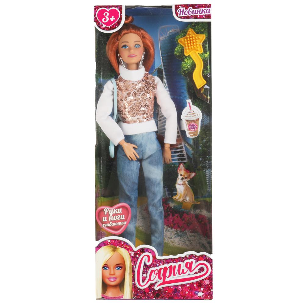 Кукла 29 см. София путешествие в Москва Карапуз 66001-T1-S-BB