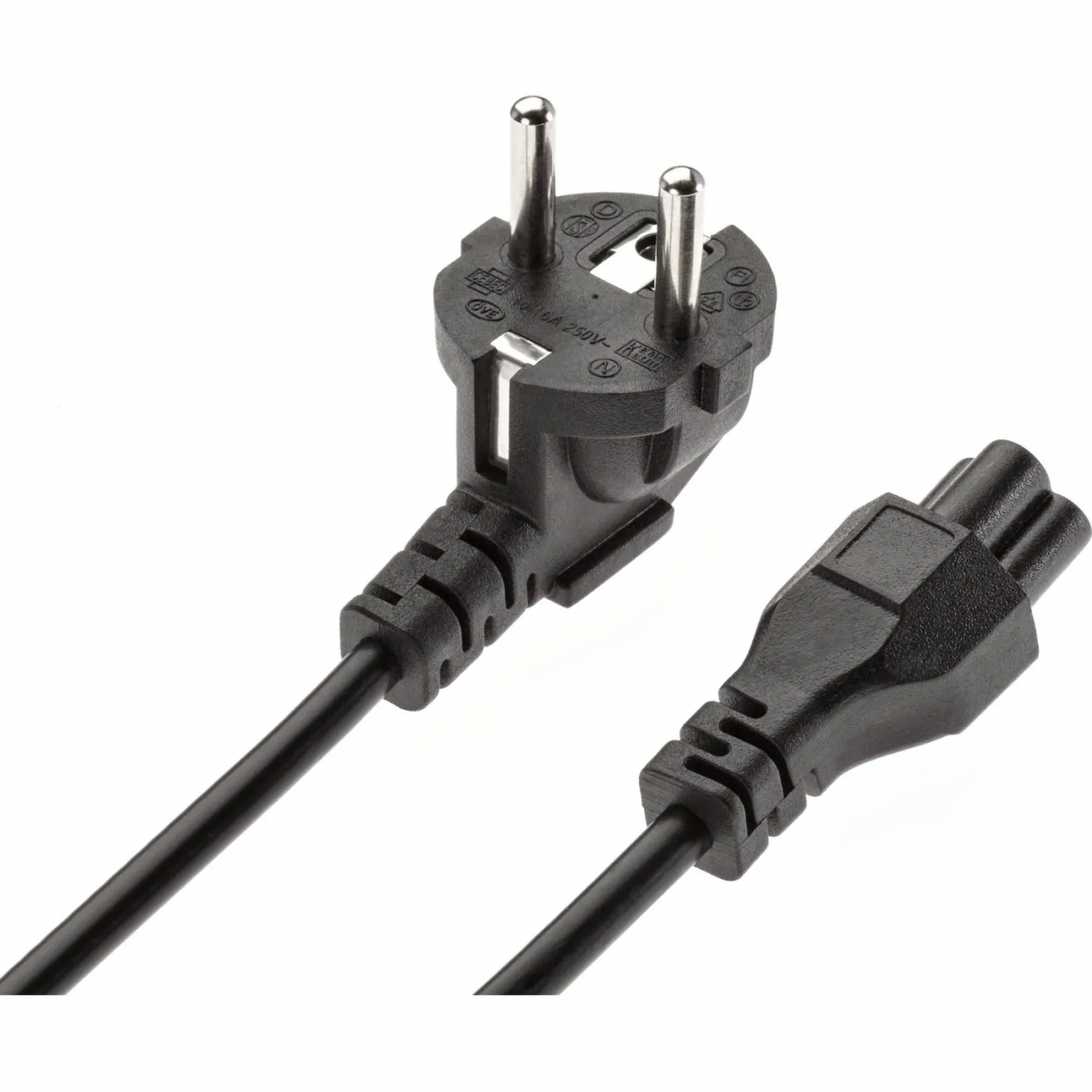 Кабель (питания)ноут 3-pin(угл. Евровилка) 3Gx0.5mm2 1.8м iOpen ACE022-1.8M 2390346