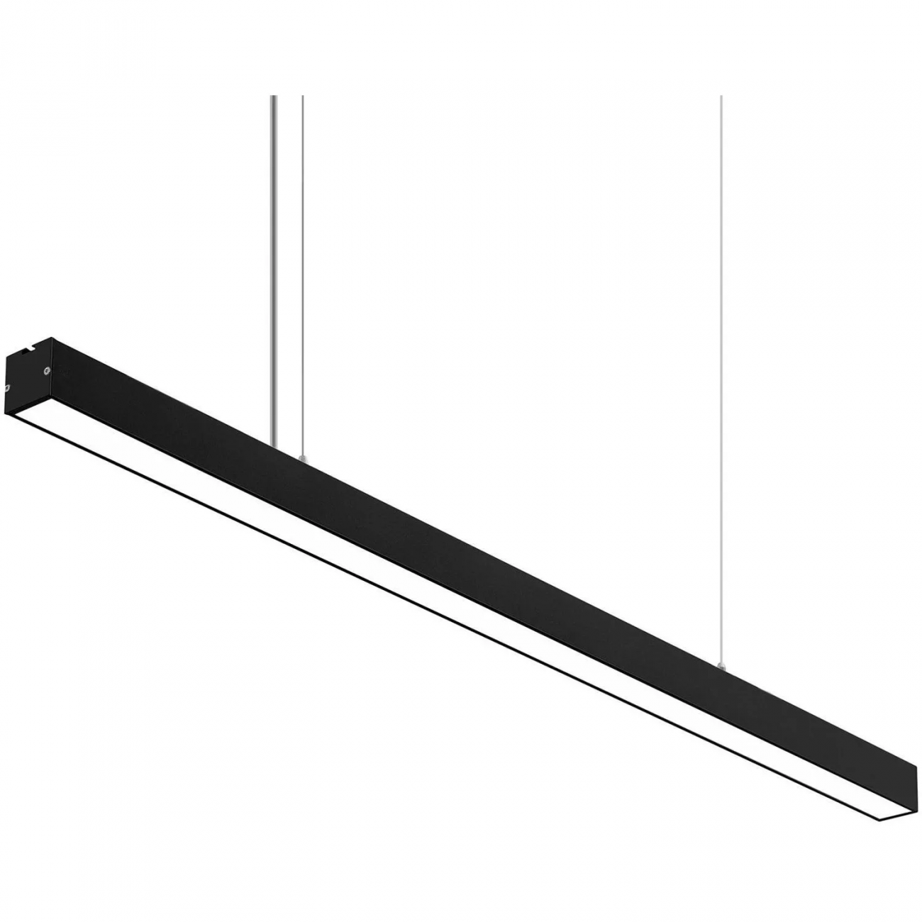 Светильник светодиодный линейный, подвесной, 40Вт, 4000К, IP40, чёрный Apeyron 2252164 46386