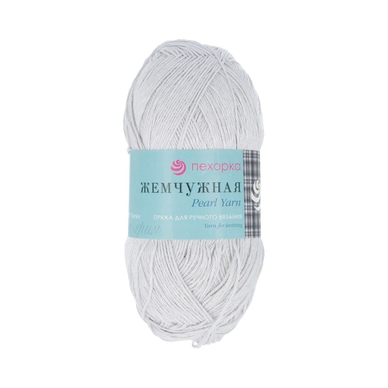 Пряжа ПЕХОРКА Жемчужная 425м/100г цвет 276-Перламутр 2123172760