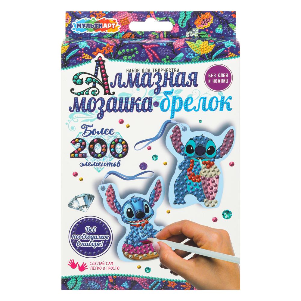 Брелоки алмазной мозаикой Стичи МультиАрт DIAKEYSTICH-126504