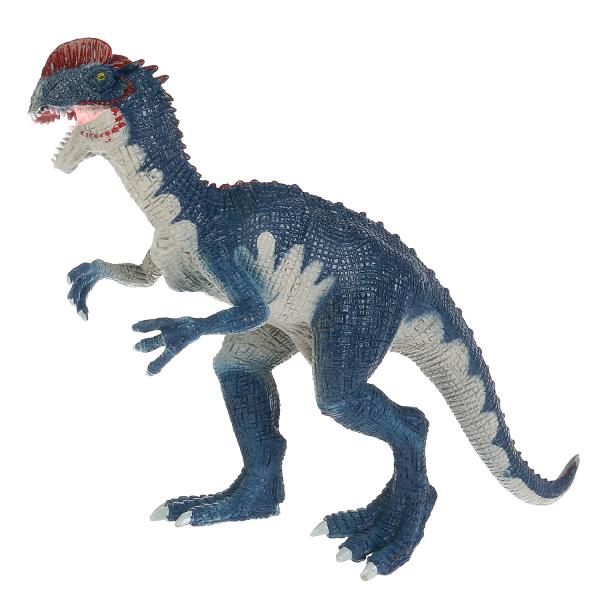 Игрушка пластизоль Динозавр Дилофозавр 26x9x18см Играем вместе 6889-6R