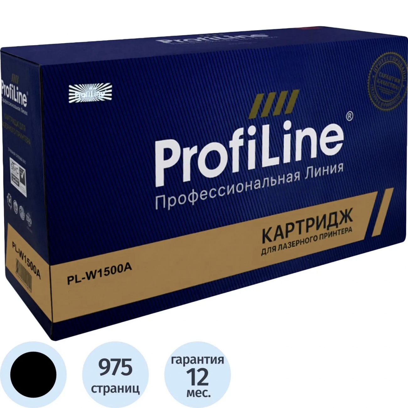 Картридж лазер. Profiline W1500A чер. д/HP LaserJet M111a/MFP M141a 2392658 PL_W1500A