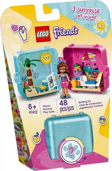 Конструктор Friends Летняя игровая шкатулка Оливии LEGO 41412-L