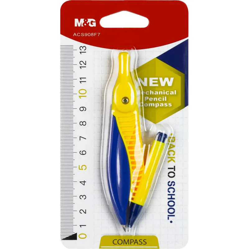 Циркуль M&G Mechanical pencil compass 908F7 1909260 ACS908F7