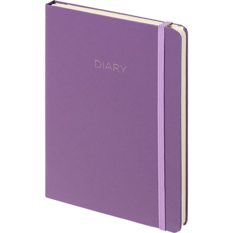 Ежедневник недат. сиреневый, А5 136 л. Diary, ATTACHE 1568278