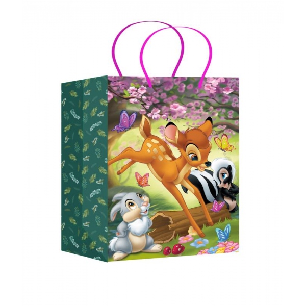 Пакет подарочный матовый лесные зверята, размер Мl Чудо праздник PML-122061-DS