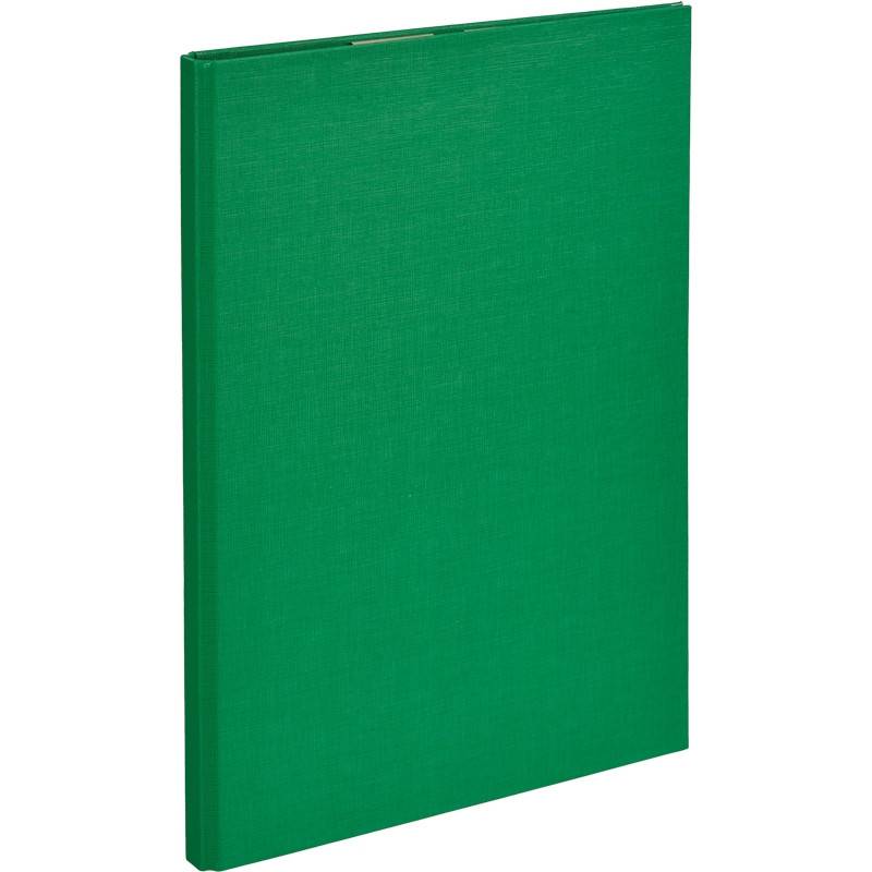 Папка-планшет с зажимом и крышкой Attache A4 зеленая 611516