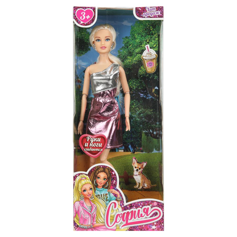 Кукла "София", 29 см. для девочек, руки и ноги гнутся Карапуз C1-S-JP