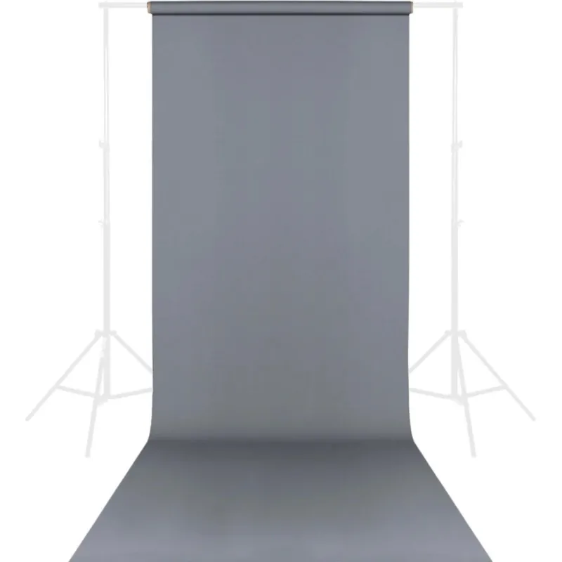 Фон бумажный Raylab 031 Storm Grey темно-серый 1,35х6м 2199658 031 Grey-1.35х6