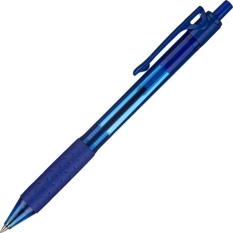 Ручка шариковая автомат. Комус 0,5мм,синий,манж 1515570