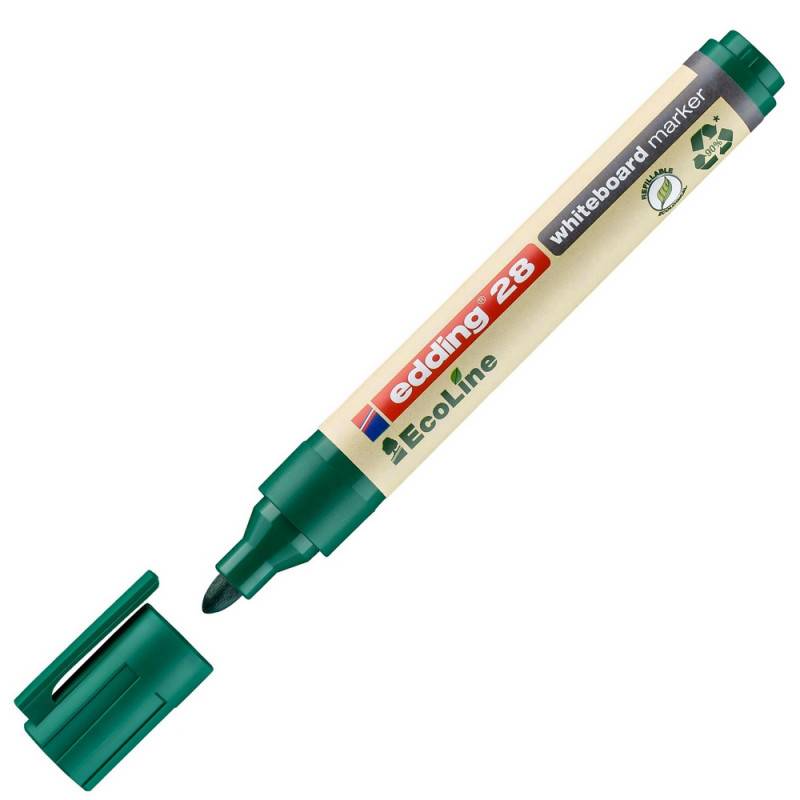 Маркер для досок EDDING 28/4 Ecoline, 1,5-3 мм, зеленый 1183253