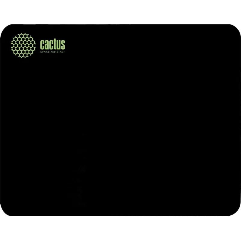 Коврик для мыши Cactus Black черный 220x180x2мм CS-MP-P01XS/CS-MPC-P01XS 2235845