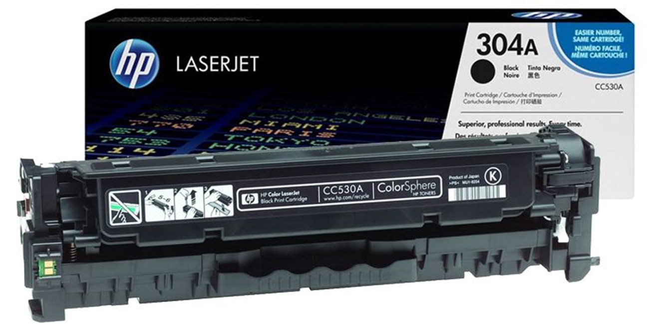Картридж лазерный HP 304A CC530A чер. для CLJ 2025/2320 131511