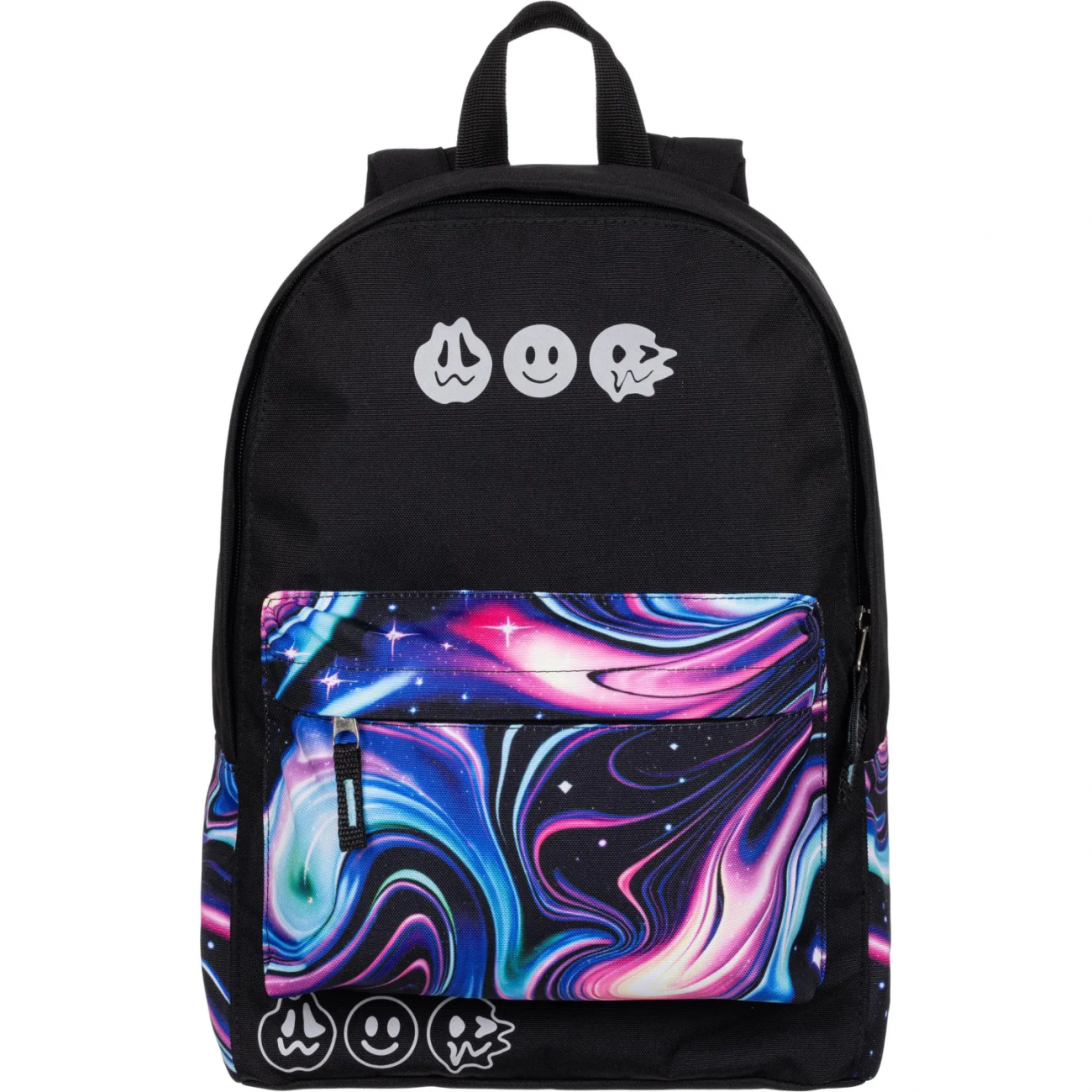 Рюкзак школьный Комус Класс Shape illusion one, Черный, 1 отд 2163507