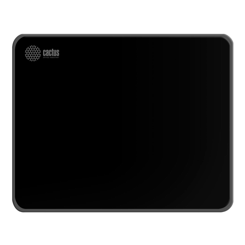 Коврик д/мыши Cactus CS-MP-D01M Black Средний черный 300x250x3мм 1728417