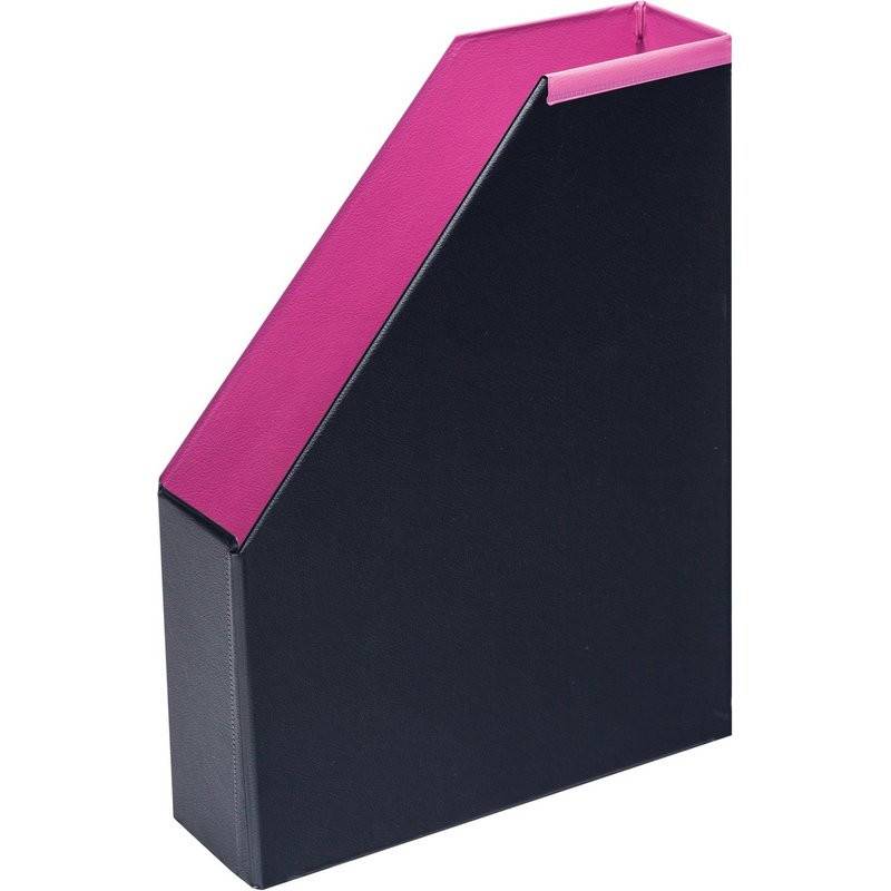 Вертикальный накопитель Attache Selection Модерн картонный розовый ширина 70 мм 267329