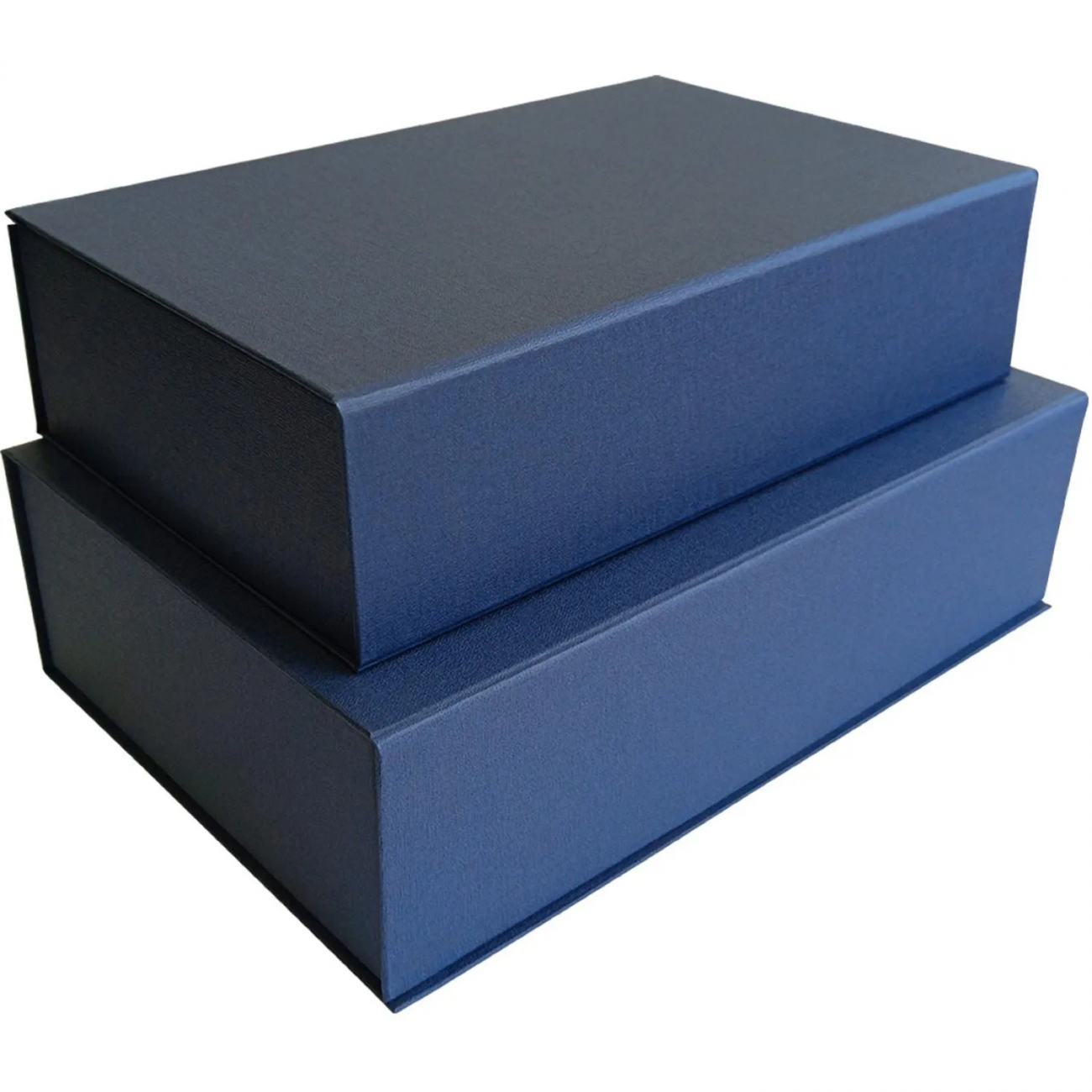 Набор подарочных коробок 2 в 1 на магните ЛЕН 250x170x70 синий,Д10303П.282 Рута Упак 2307711