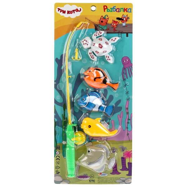 Рыбалка "Три Кота" (в асс) 43,5х17 см. Играем Вместе B1586858-R2 (180)