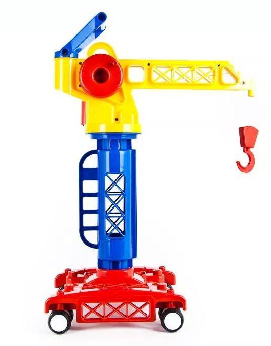 Кран башенный игрушечный "Детский сад" 32 см Форма С-81-ф