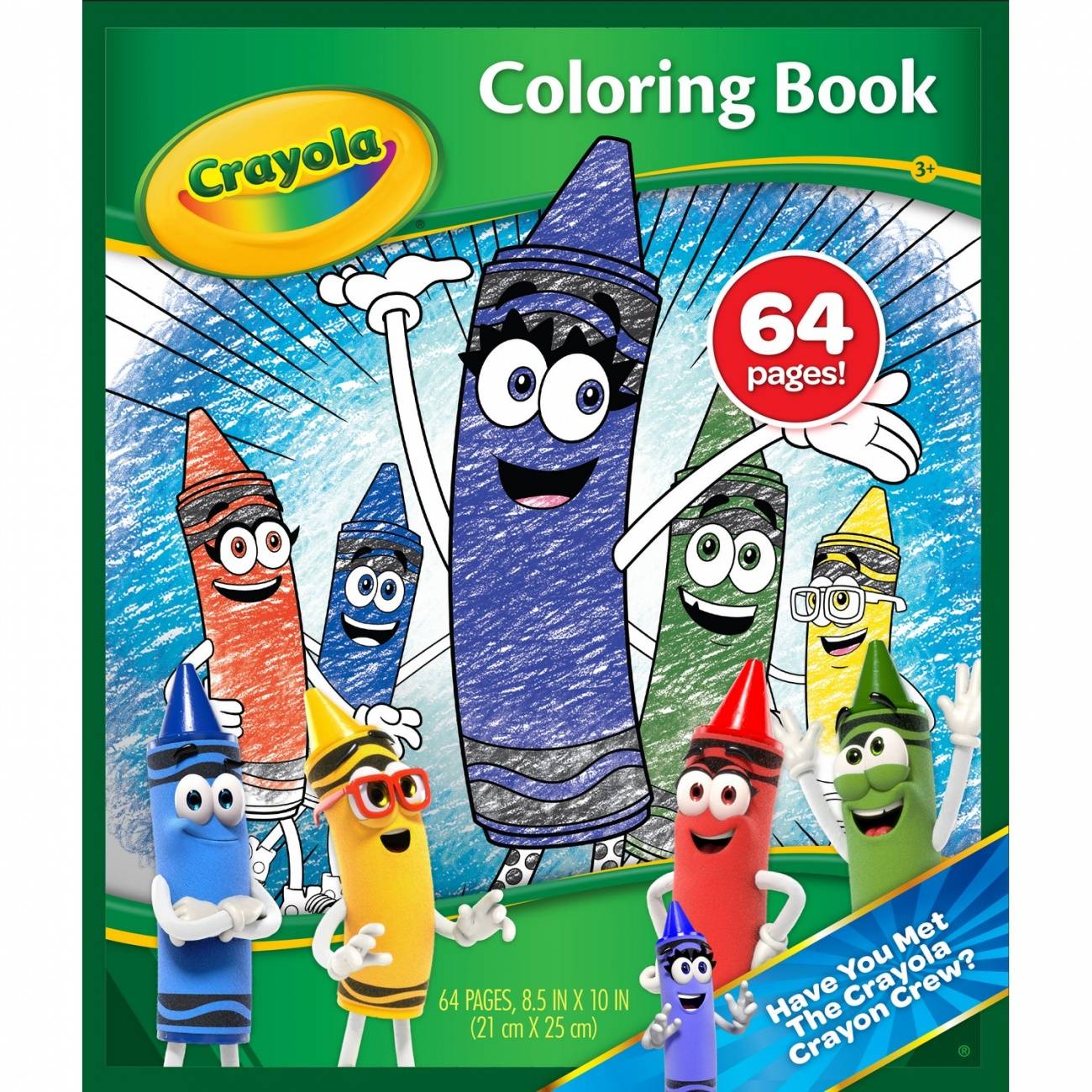 Книжка-раскраска Crayola, 64 страницы Crayola 04-0404C