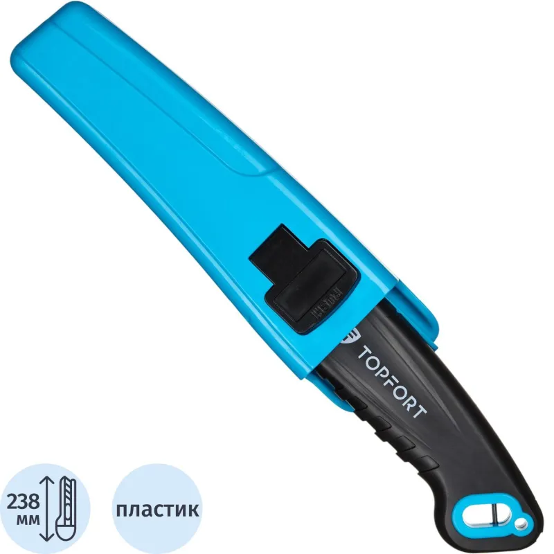 Нож универсальный TOPFORT для электр.монтажника ABS+TPR,кобура 1960430 SX950