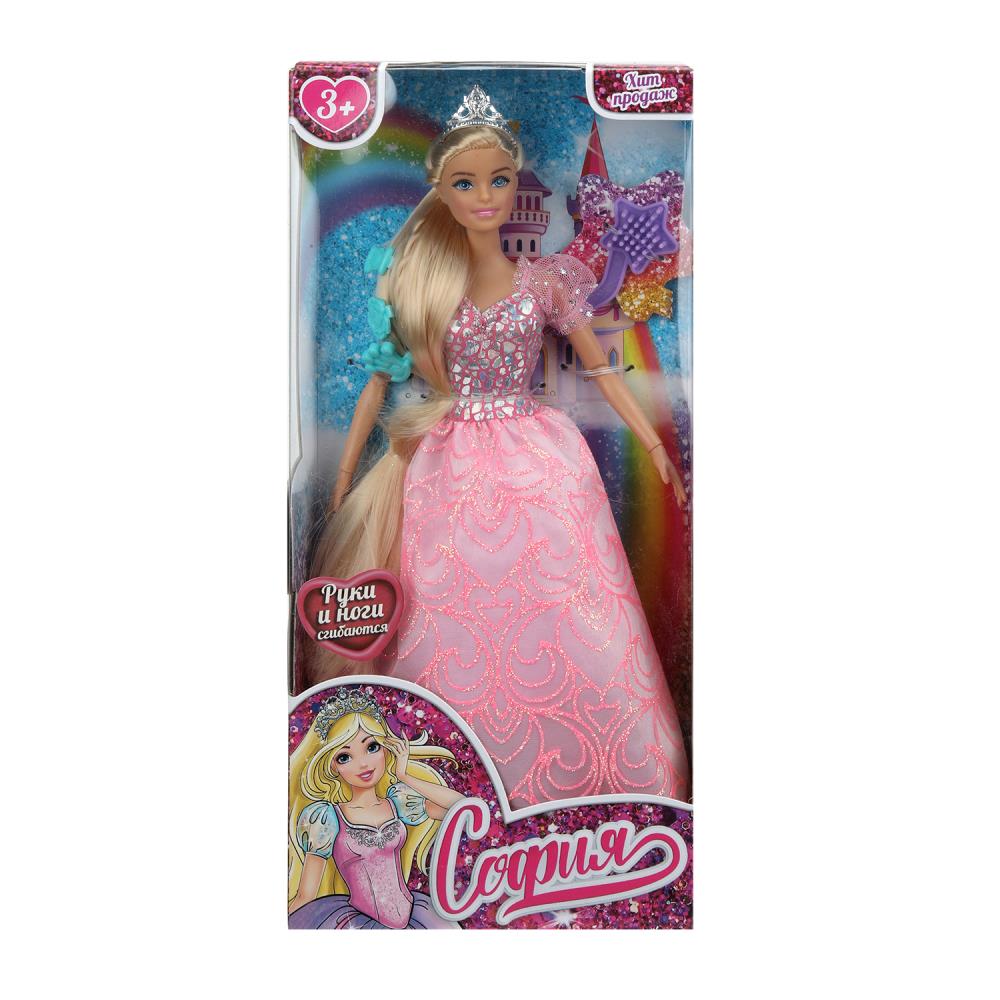 Набор игровой "Принцесса София", шарнирная, 29 см. Карапуз 66001P-LH7-S-BB-WOD