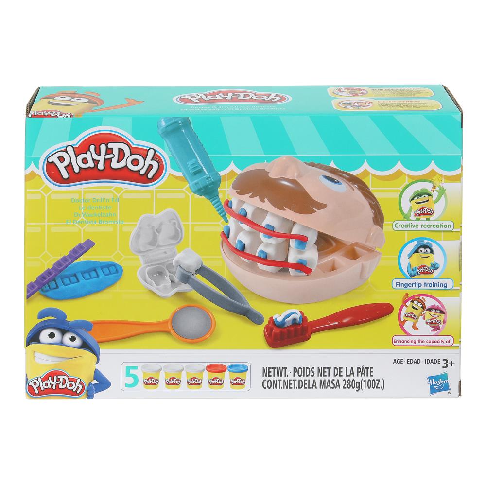 Набор для лепки с формочками "Doctor drill"n fill" (Веселый доктор) MODCL-123565-PD