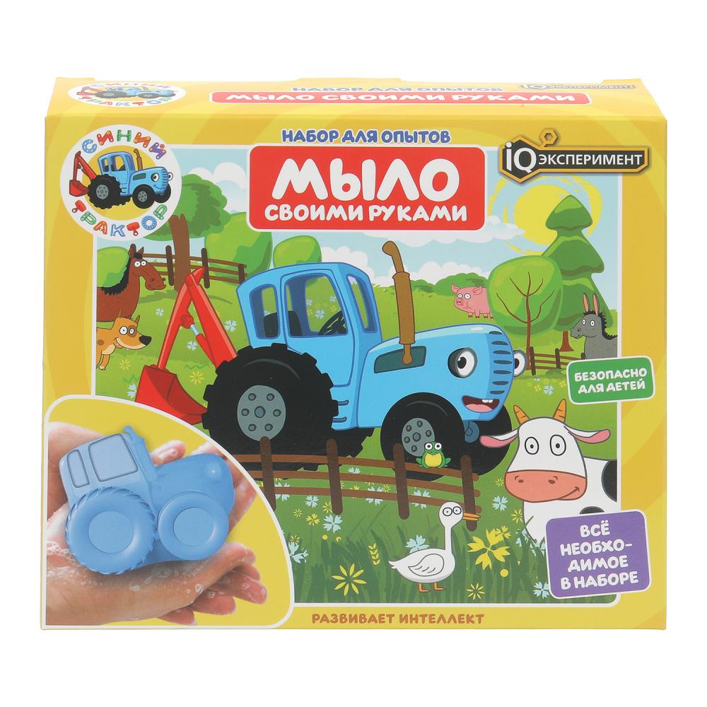 Набор опытов "Синий Трактор" мыловарение Играем Вместе EX-SM01-BT