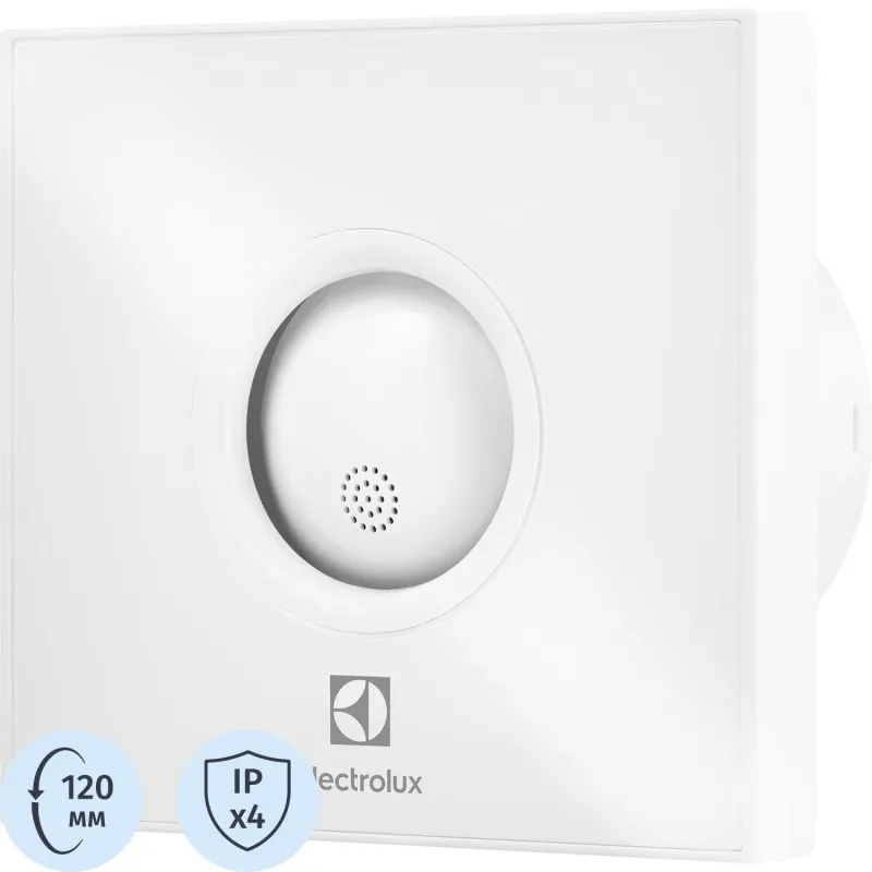 Вентилятор вытяжной Electrolux Rainbow EAFR-120T white с таймером 1982543 НС-1127189