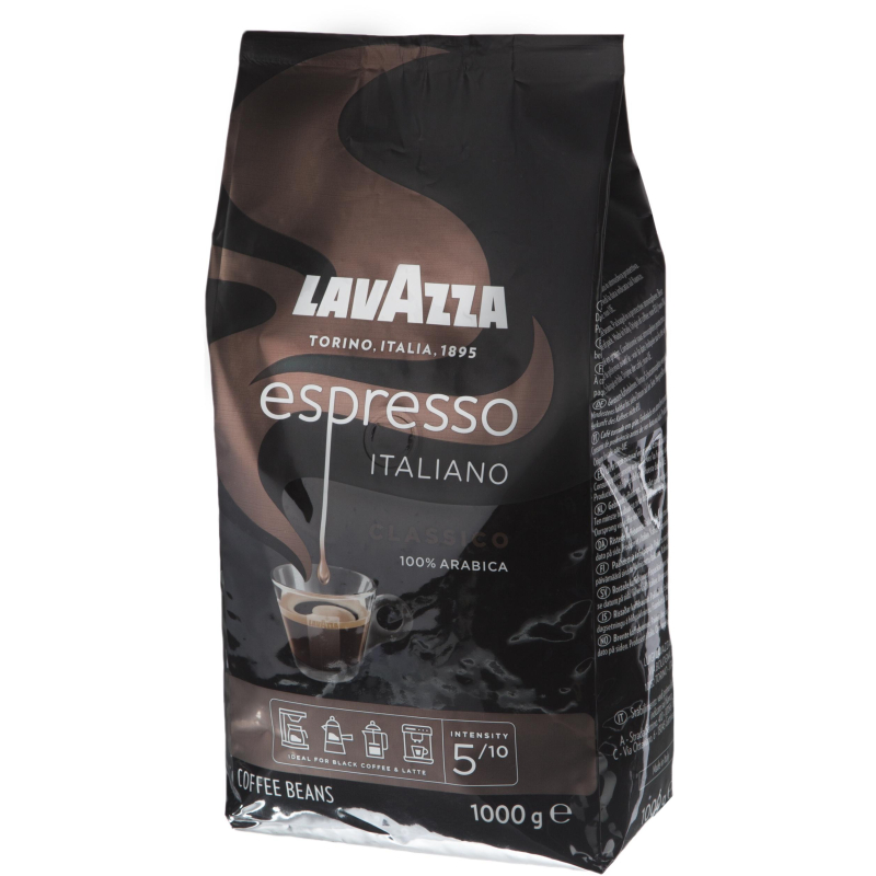 Кофе Lavazza Espresso арабика в зернах, 1кг 1717825