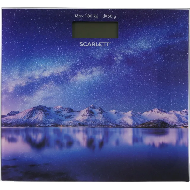 Весы Scarlett SC-BS33E022,напольные электронные,max. 180 кг,звездное небо 2348078