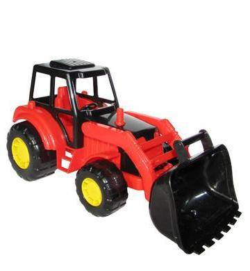 Трактор-погрузчик Мастер, игрушка пластмассовая 27 см Полесье П-35301