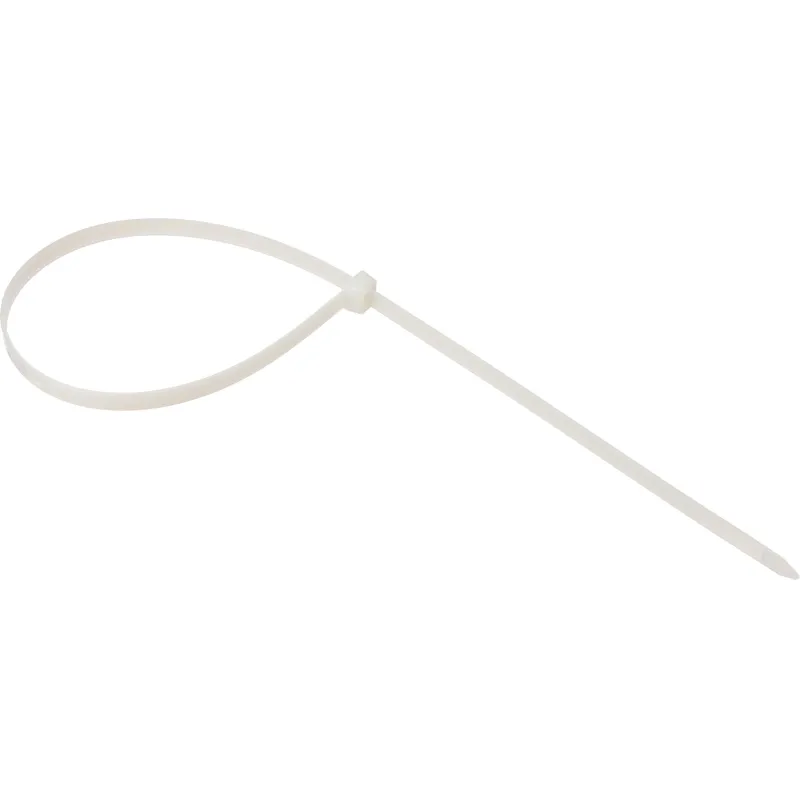 Хомут стяжка нейлоновая TOPFORT 8х500 белый 100 шт/уп 2097663