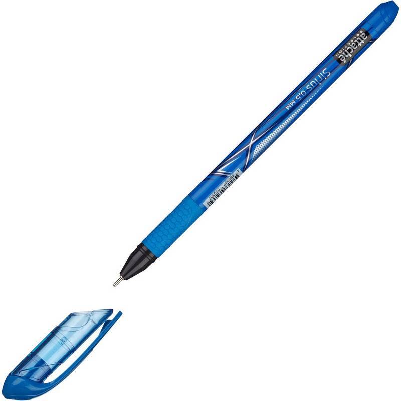 Ручка шариковая Attache Selection Sirius синяя (толщина линии 0.5 мм) 563884