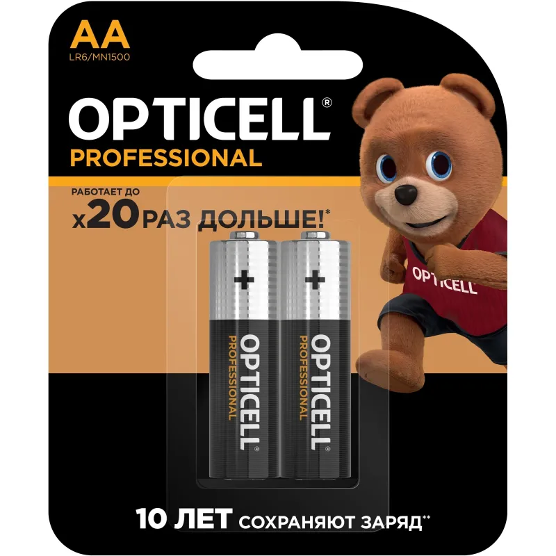 Батарейка Opticell Professional AA 2шт/уп 2176581 5052011
