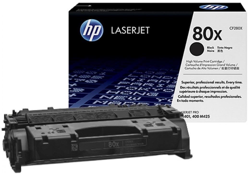 Картридж лазерный HP 80X CF280X чер. пов.емк. для LJ Pro M401/425 270382