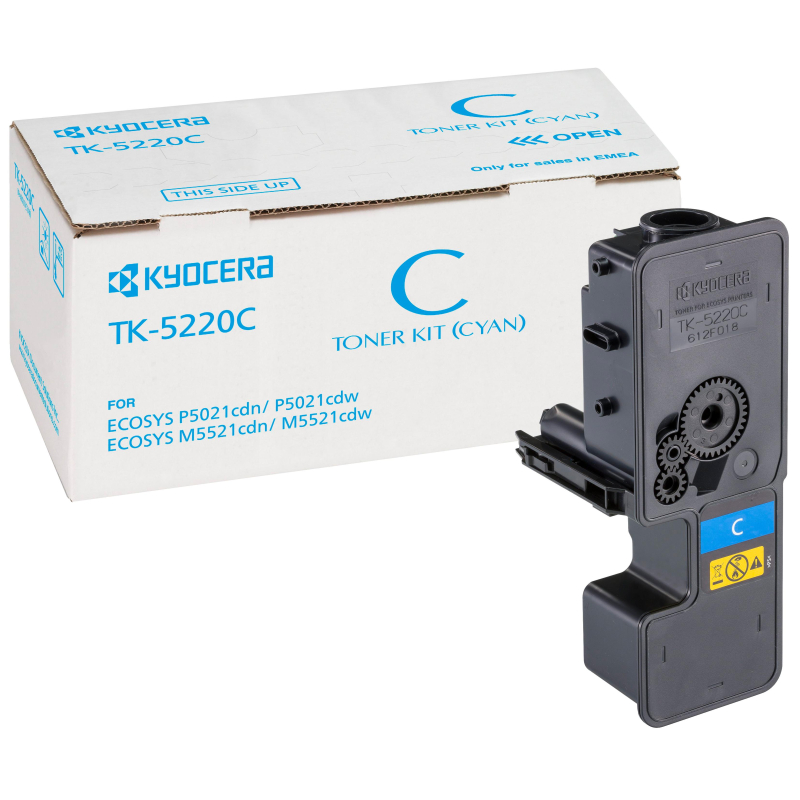 Тонер-картридж Kyocera TK-5220C гол. для ECOSYS M5521 660625 1T02R9CNL1