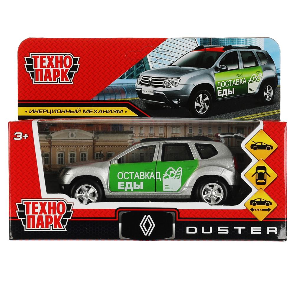 Машина металл Рено Дастер Доставка, 12 см. Технопарк DUSTER-12-VKU
