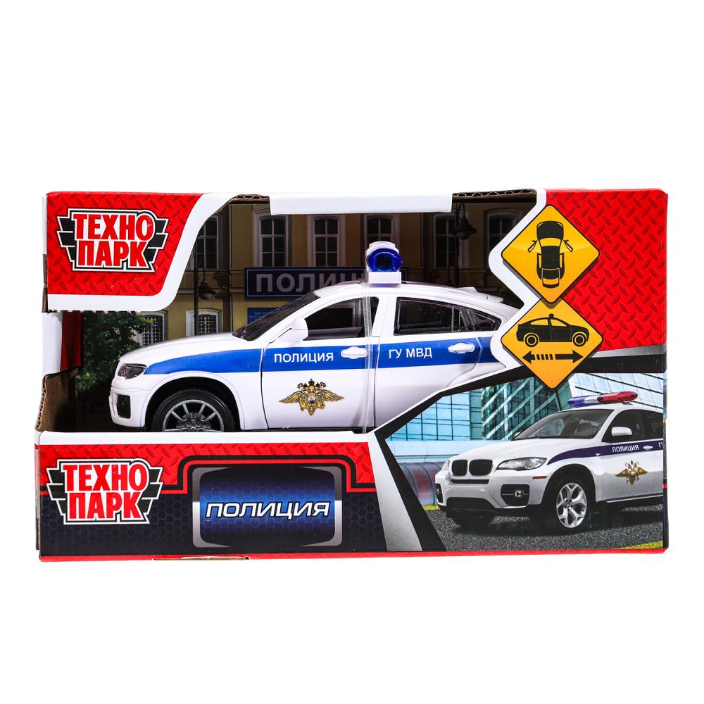 Машина "Полиция" 13,5 см, инерция. Технопарк 2210A0074-2