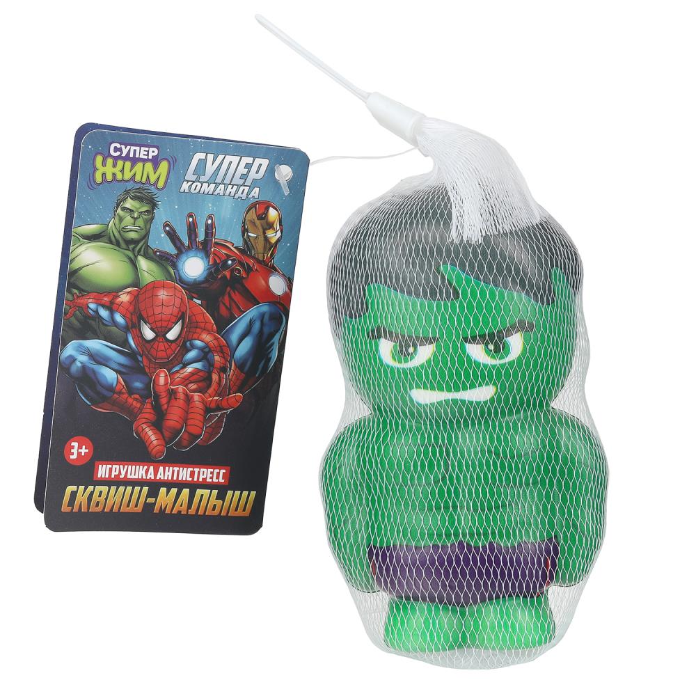 Игрушка -антитистресс сквиш малыш, супер герои, салатовый Играем Вместе JN-SN02-HLK-RU