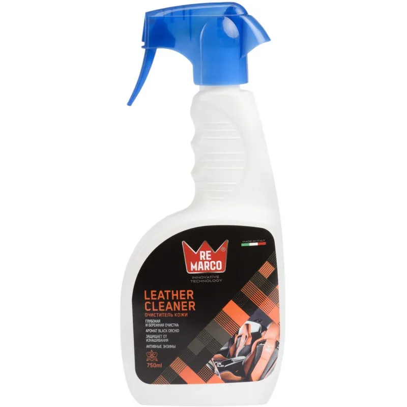 Очиститель кожи LEATHER CLEANER Black Orchide 750 мл RE MARCO RM-855 2226378