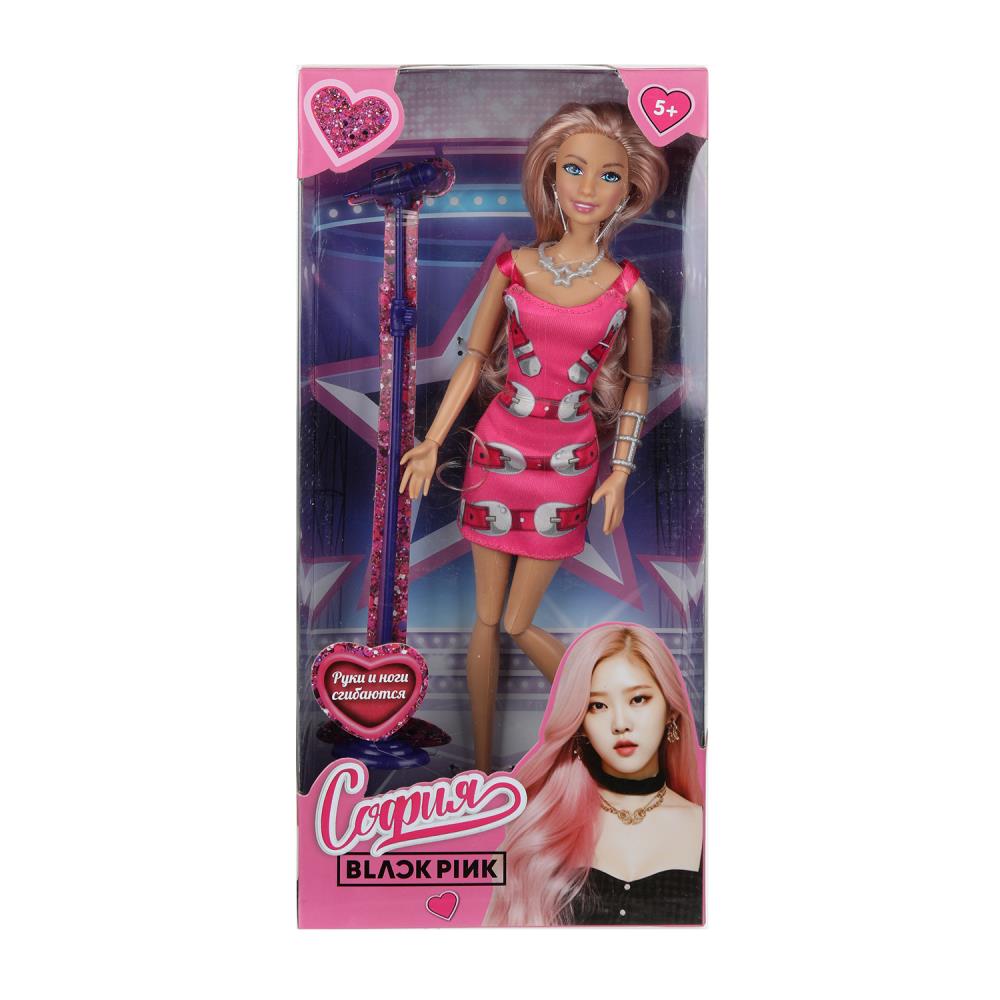 Кукла 29 см. София нарядная, сгибаются руки и ноги Карапуз SBP-01-BB